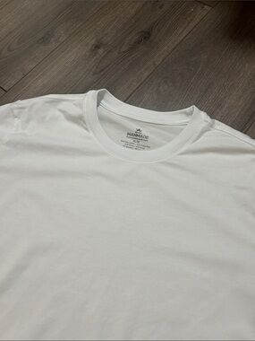 Manmade Classic White Crew Neck T-Shirt